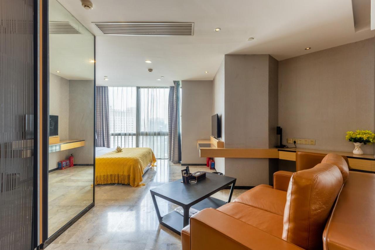 Yoyo Apartment Jiedeng Metropolis Branch, Beijing Road Canton Extérieur photo