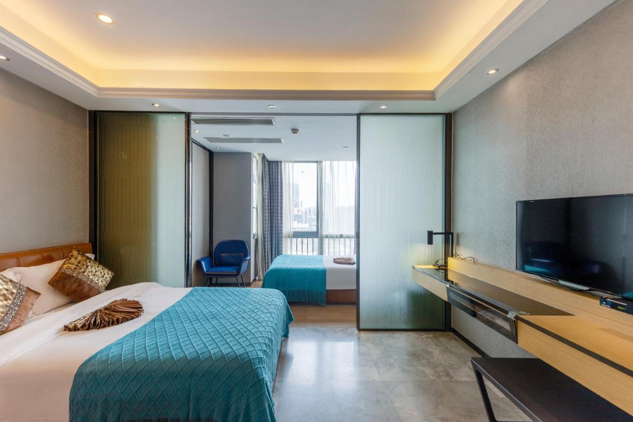 Yoyo Apartment Jiedeng Metropolis Branch, Beijing Road Canton Extérieur photo