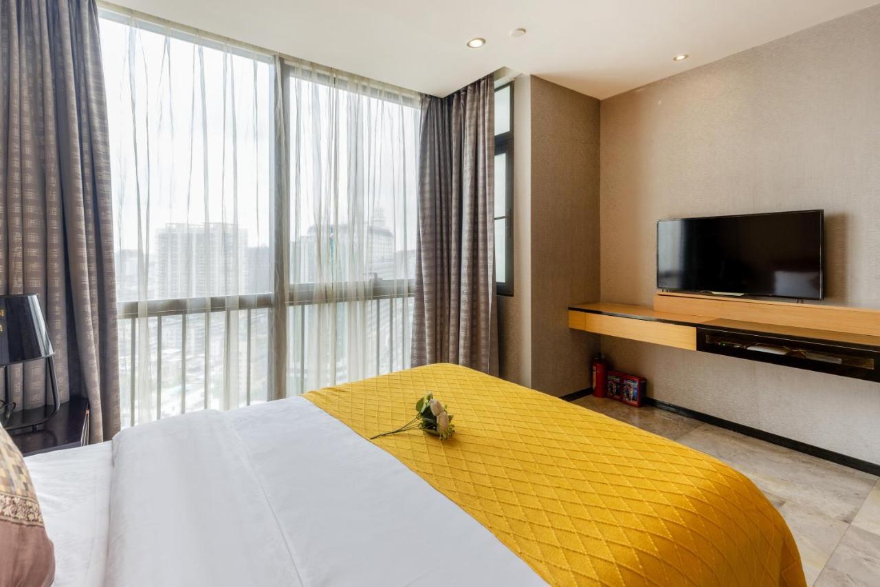 Yoyo Apartment Jiedeng Metropolis Branch, Beijing Road Canton Extérieur photo