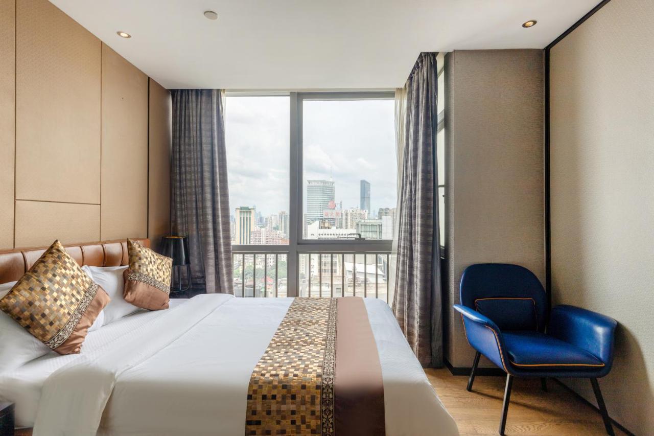 Yoyo Apartment Jiedeng Metropolis Branch, Beijing Road Canton Extérieur photo